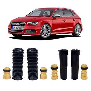 Kit batente dianteiro + traseiro audi s3 tfsi 2013 2014 2015