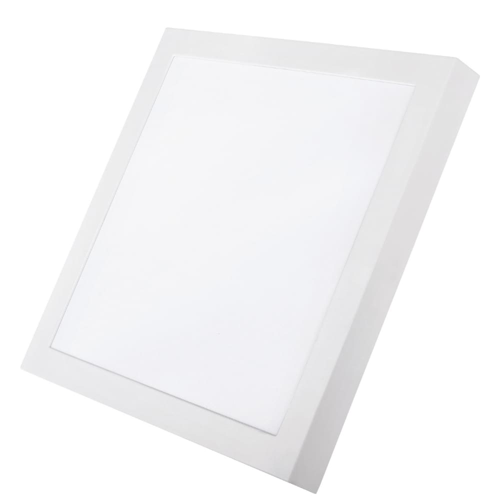 Painel Led Profissional Lys Quadrado Sobrepor 36W 40X40 Taschibra 4000K Luz Neutra