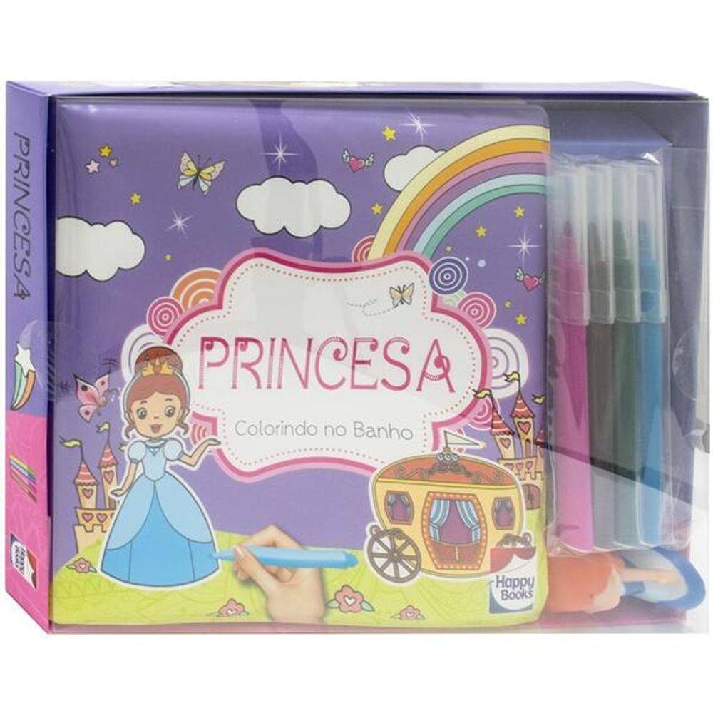 Colorindo no Banho: Princesa