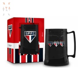 Caneca gel congelável 300ml são paulo escudos oficial