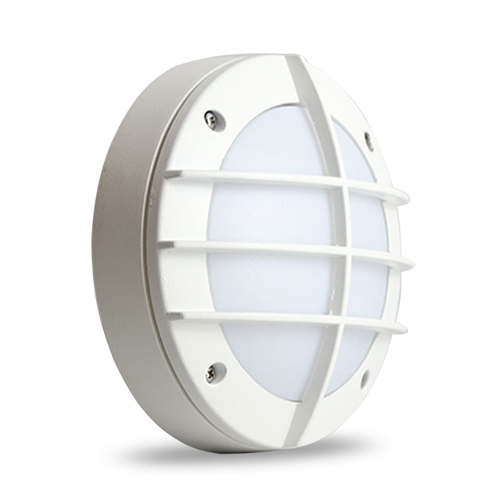 Arandela Balizador Led Taschibra TTL05 Redonda Bivolt Branco