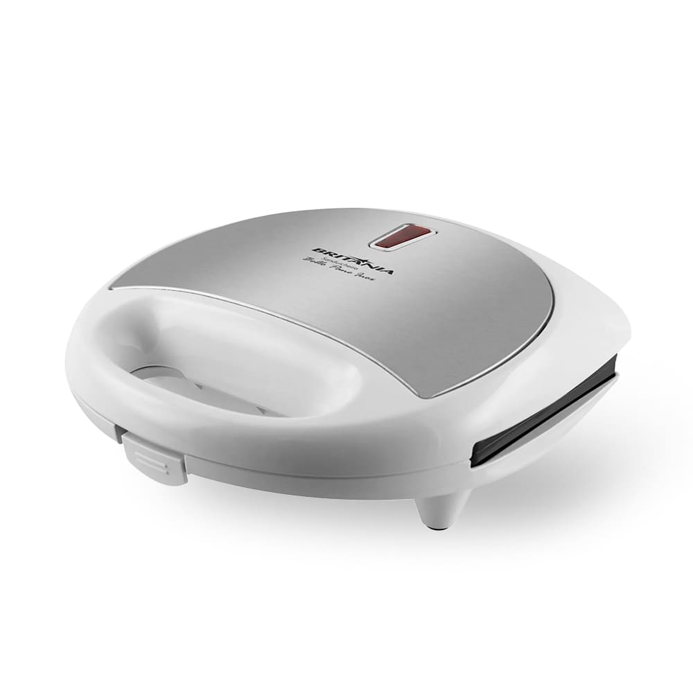 Sanduicheira Britânia Bello Pane Inox 750W Branca 110V