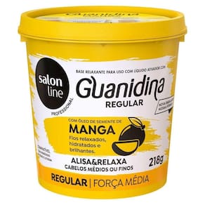 Salon line creme alisante guanidina semente de manga 218g