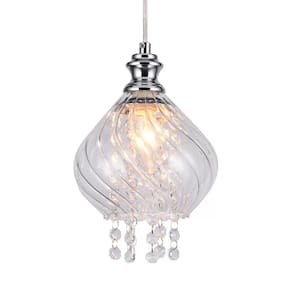 Lustre Pendente Taschibra Jelly Cristal Transparente E14 Bivolt
