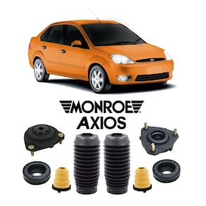 2 kit coxim suspensão dianteira fiesta sedan 2005 2006 2007