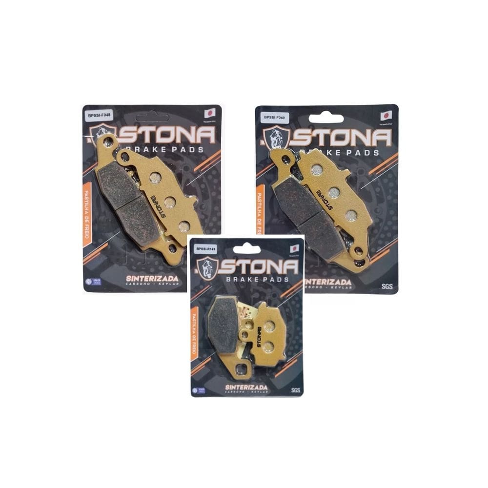 Jg Pastilha Freio Stona Sinterizada D+T Versys 650 2008 2009