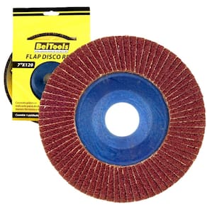 Disco Desbaste Lixa Flap Reto G120 7" Beltools