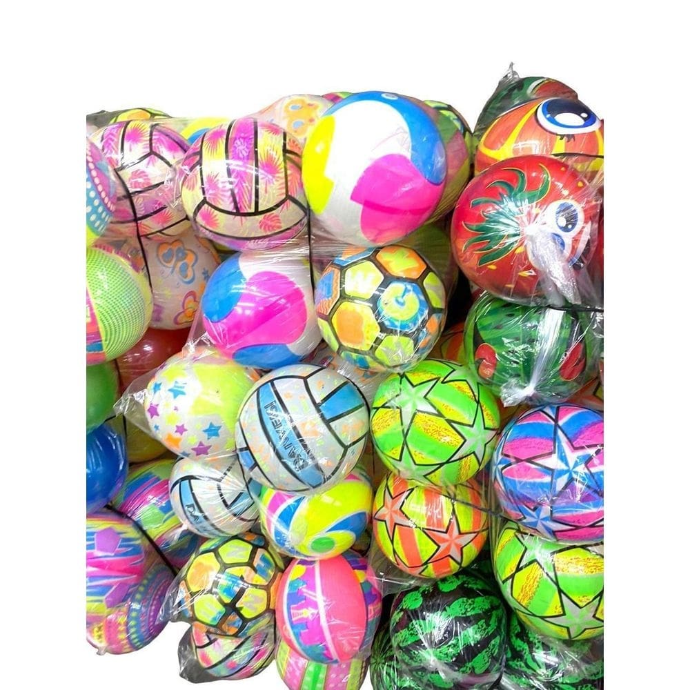 Bola vinil futebol colorida 23cm - lembrancinhas aniversário