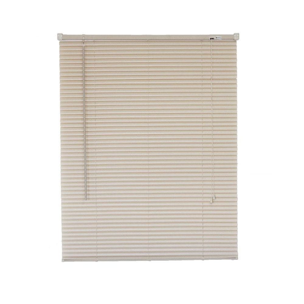 Persiana horizontal pvc bege 80  l  x 220  a