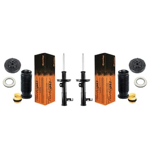 Par amortecedor + kit batente dianteiro cruze 2013