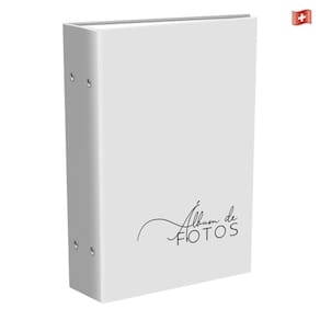 Álbum de 512 fotos 10x15 branco fosco lindo especial 24h