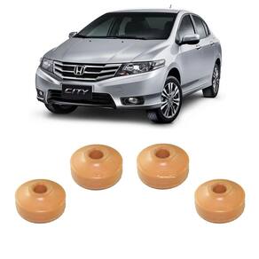 Kit 4 reparo batente coxim traseiro honda city 2012