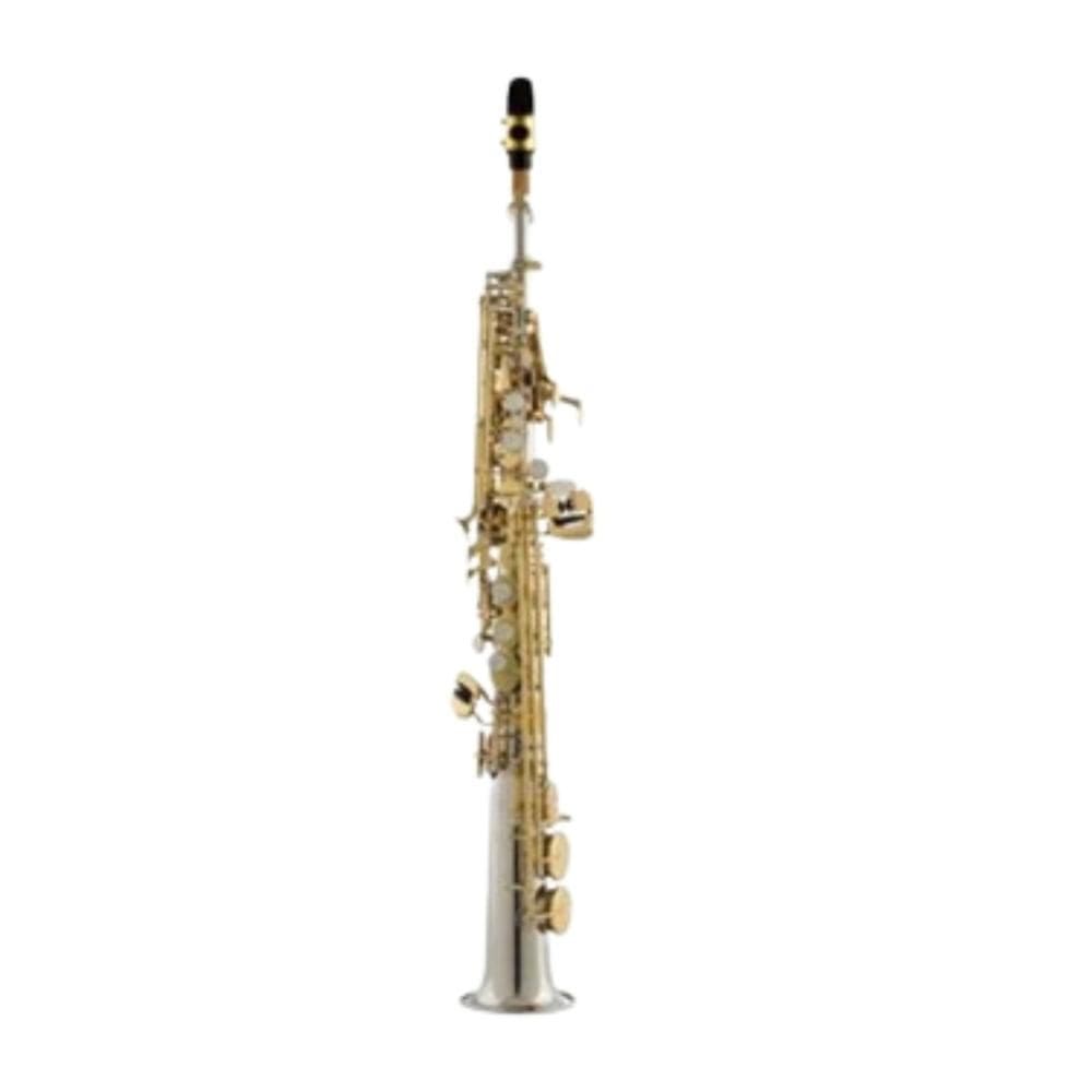 Saxofone Soprano TOKAI Niquelado com Chaves Laqueadas - TSS-200NL