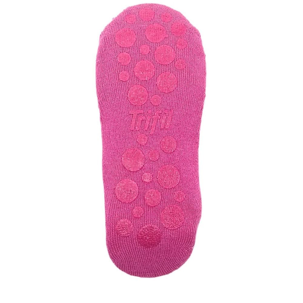 Meia Sapatilha Pilates Atoalhada Anti Derrapante Trifil T06214