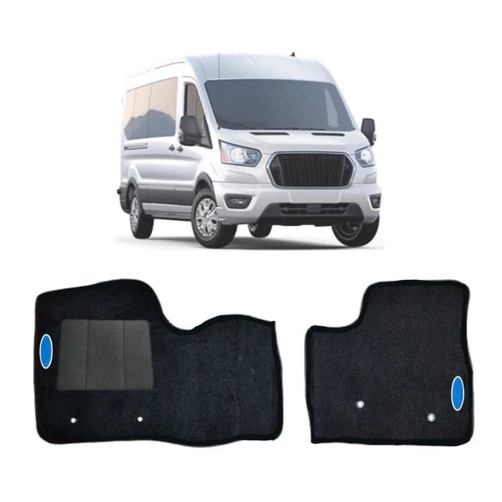 Jogo de tapete automotivo transit 2022 carpete base pinada