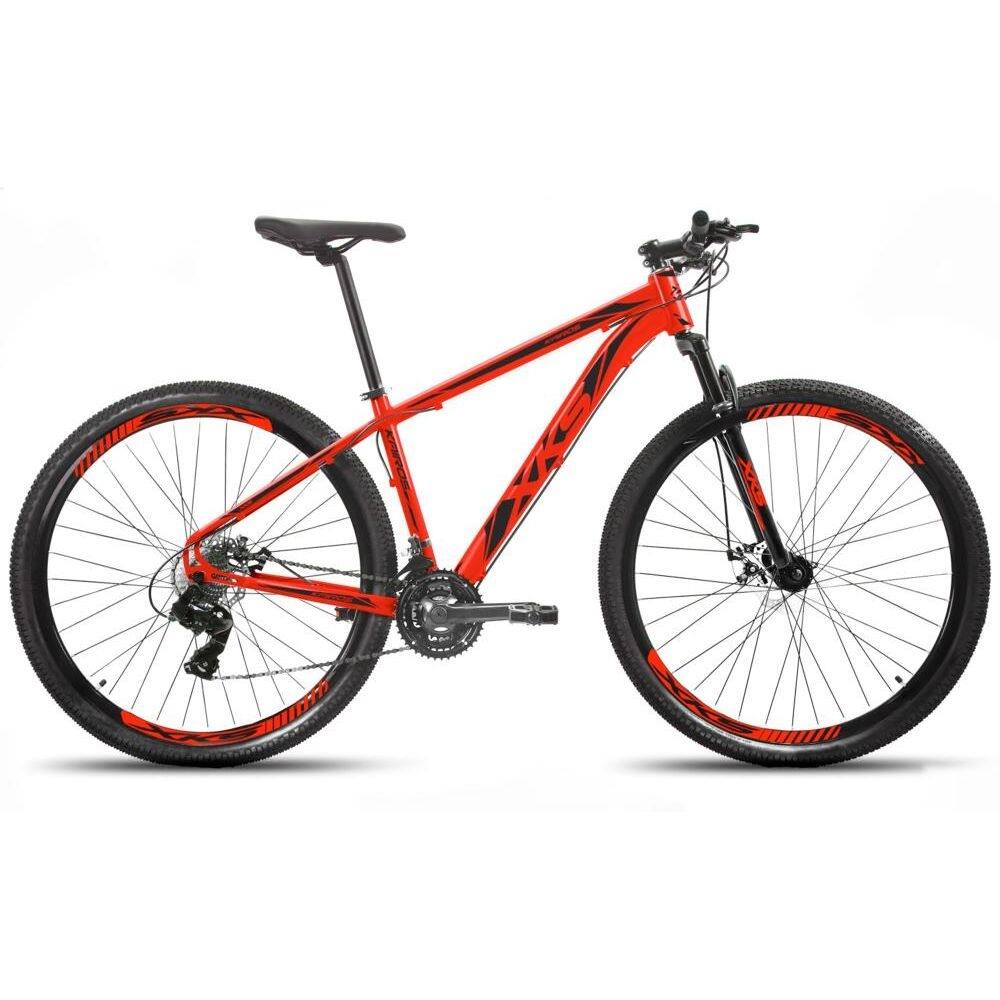 Bicicleta Xks Kairos Aro 29 Susp. Dianteira 27 Marchas - Preto/vermelho