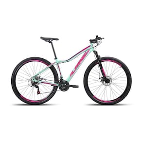 Bicicleta Aro 29 Aluminio Alfameq Pandora Feminina Freio A Disco 24 Marchas