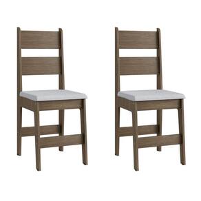 Duas Cadeiras para Sala de Jantar Mdf Milano Ameixa Negra
