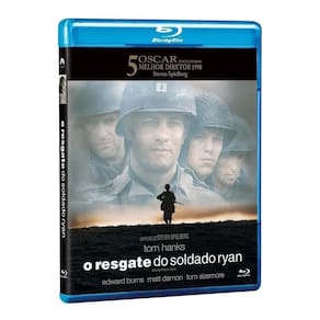 Blu-ray o resgate do soldado ryan - filme lacrado