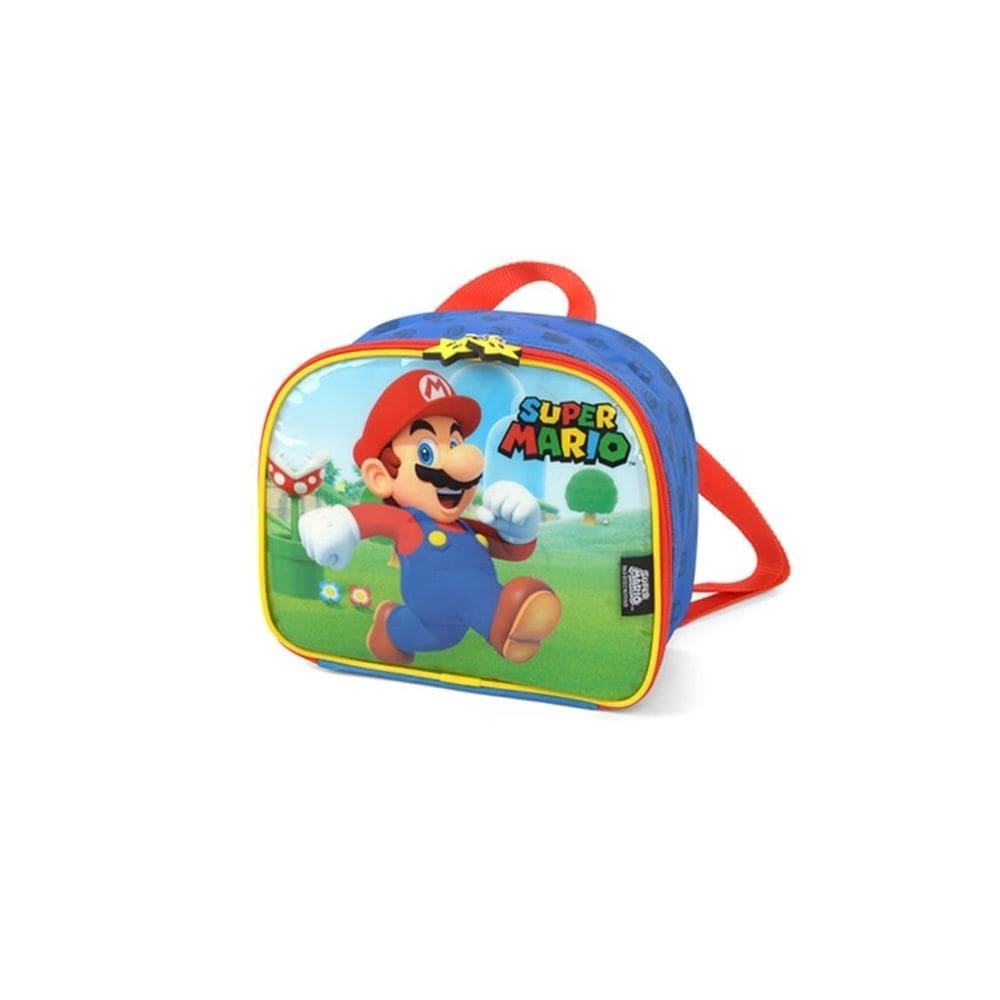 Lancheira escolar térmica super mario bros nintendo
