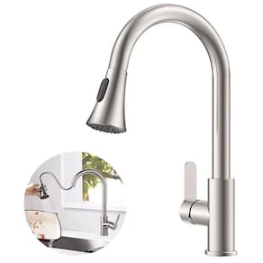 Torneira gourmet monocomando extensor ducha luxo inox