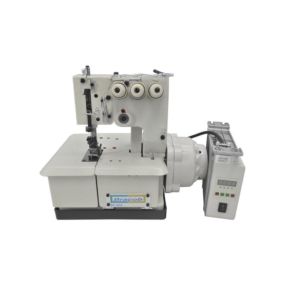 Máquina galoneira direct drive 3 ag. + viés, bracob+mesa