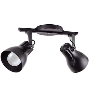 Spot sobrepor trilho direcionável octa plus preto 02