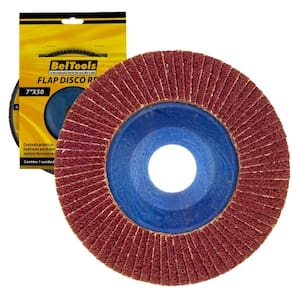 Disco Desbaste Lixa Flap Reto G50 7" Beltools