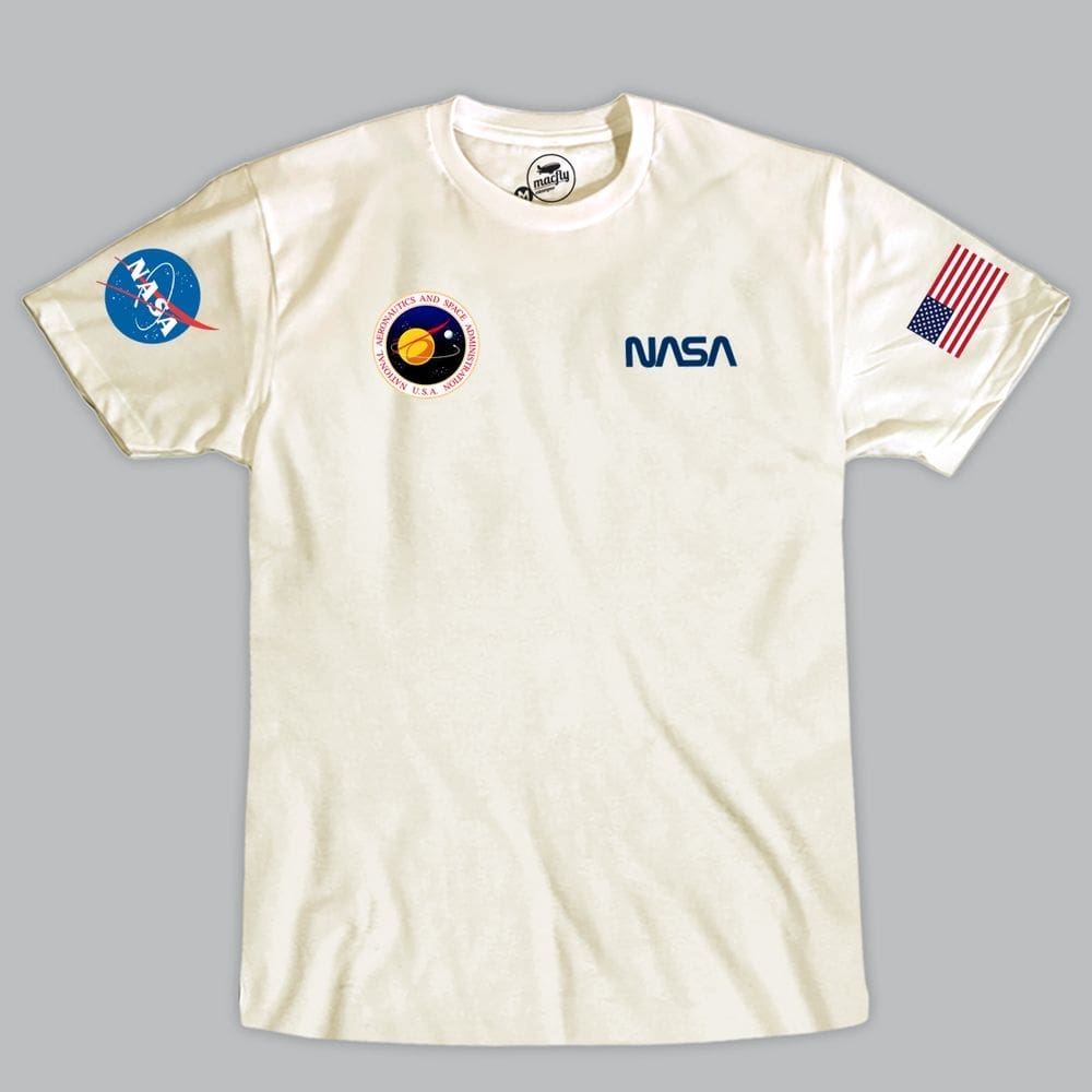 Camiseta Masculina Nasa Espace Geek Nerd Estilosa Colorida