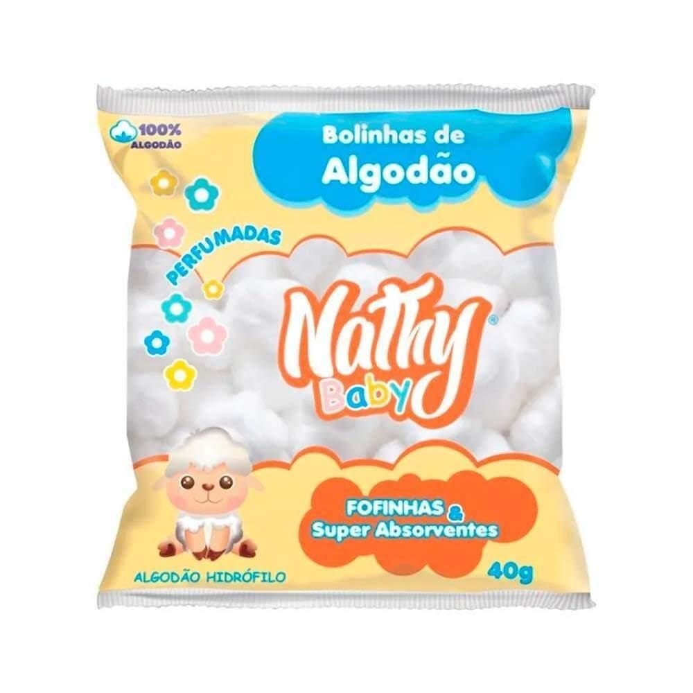 Algodão bola baby nathy 40g