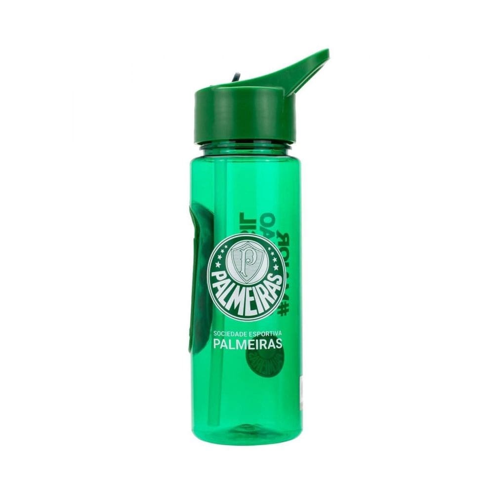 Garrafa plástico canudo 700ml -