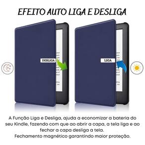 Case auto sleep couro para kindle 11 geração 2022 c2v2l3