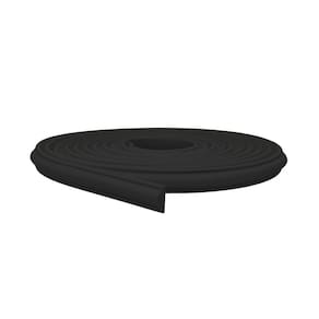 Rodameio boiserie eva autocolante 2,3cm preto valor metro