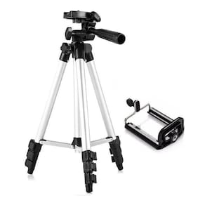 Tripé universal telescópico para câmera e celular 1,02 m