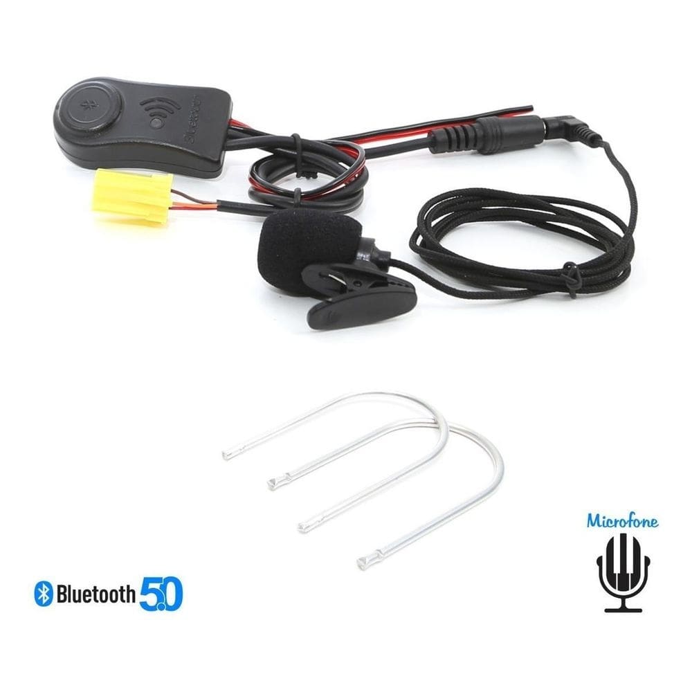 Interface bluetooth para rádio fiat atende telefone