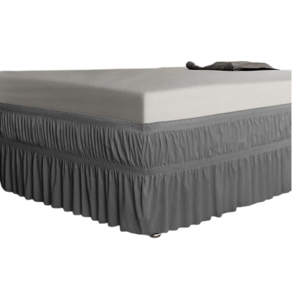 Saia para cama box casal queen pronta