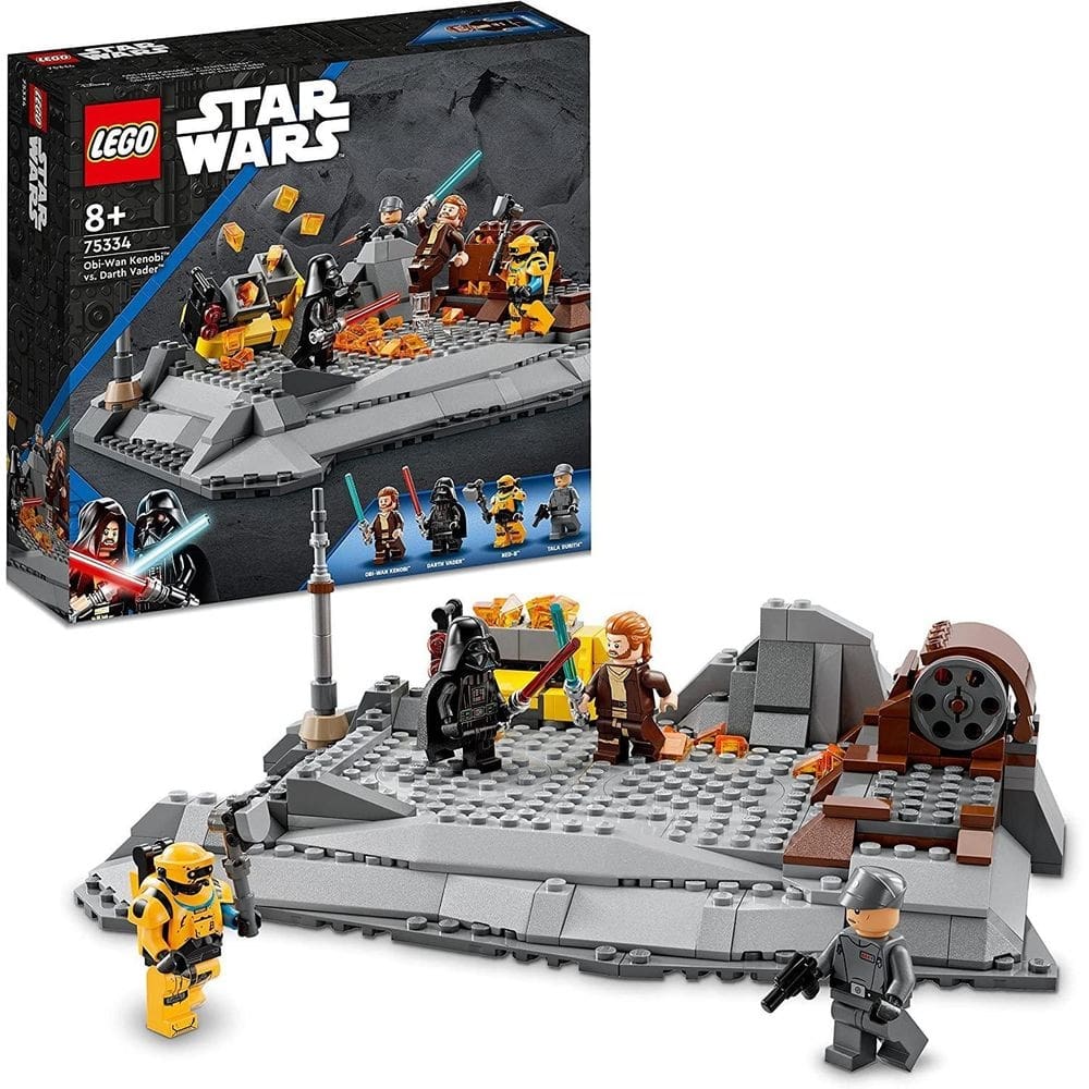 Lego star wars - obi-wan kenobi contra darth vader - 75334
