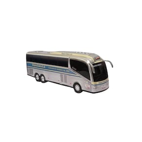 Brinquedo ônibus em miniatura cometa flecha dino 48cm