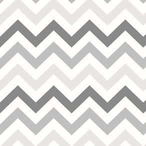 Papel de parede lavável chevron tons de cinza 3m