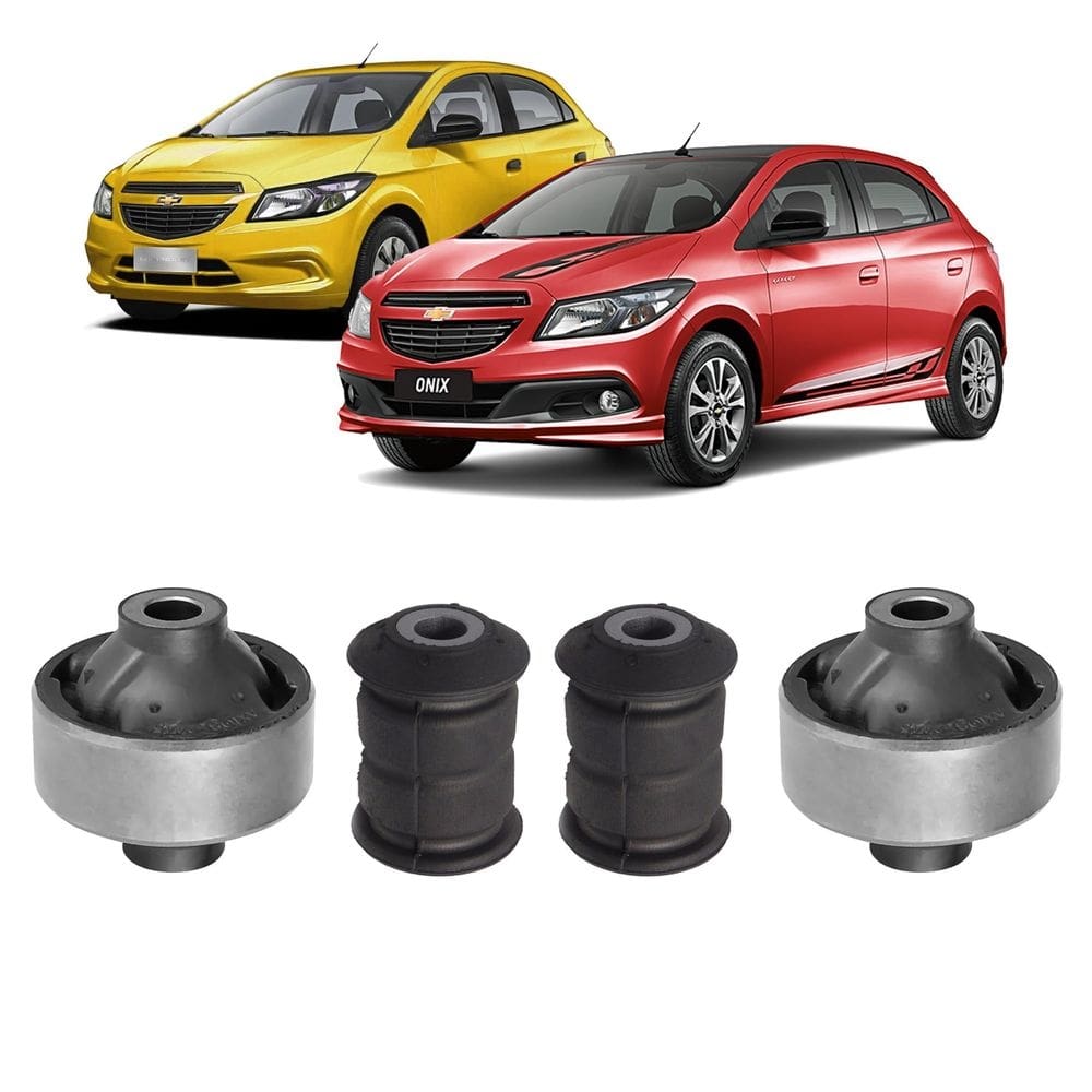 Kit bucha maior menor bandeja dianteira onix 2013 2014 2015