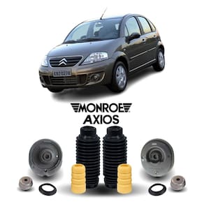 2 kit coxim rolamento dianteiro citron c3 2005 2006 2007 08