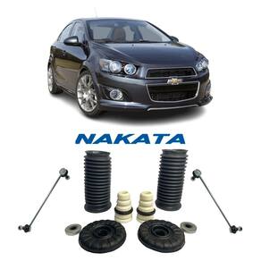 Kit coxim bieleta tirante dianteira sonic sedan 14
