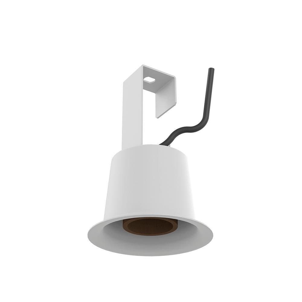 Luminária taschibra gancho eletrocalha soquete e27 branco