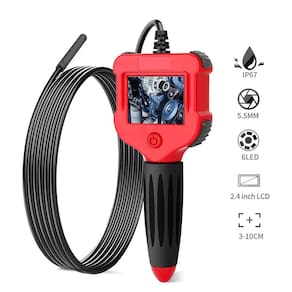 Endoscópio veicular display prova d`água ip67 cabo 2 metros