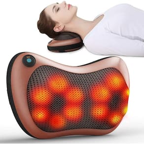 Travesseiro massageador de pescoço elétrico