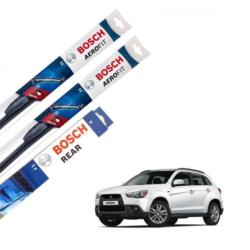 Limpador parabrisa bosch mitsubishi asx dianteira e traseira