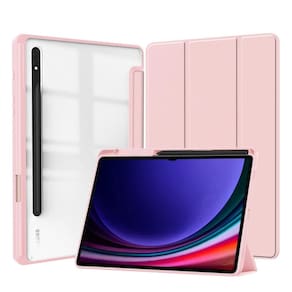 Capinha acrílico slot de caneta para samsung tab s9 11 2023