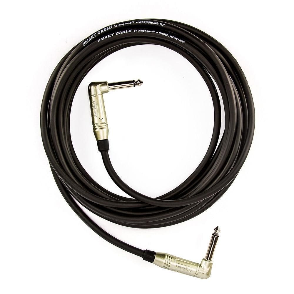 Cabo p10 x p10, 90º graus, mono amphenol- 10 mt