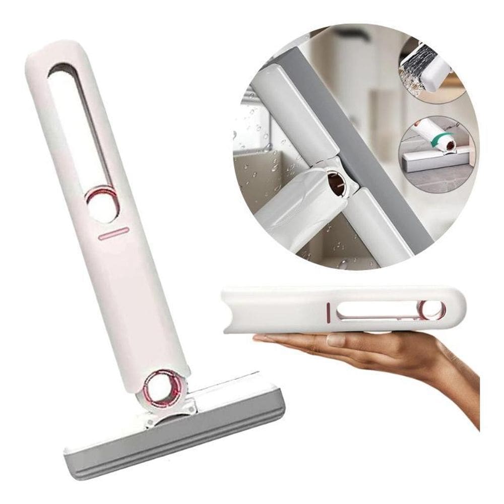 Mini mop portátil esfregão rodo e squeeze limpeza eficiente