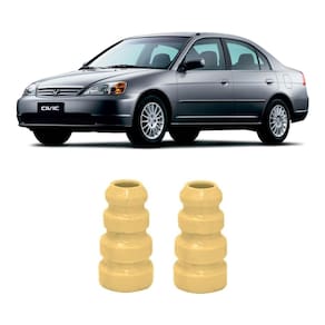 Reparo batente amarelo traseira honda civic 2002 03 04 05 06